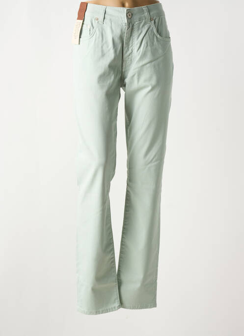 Pantalon drept verde DEVORE femeie