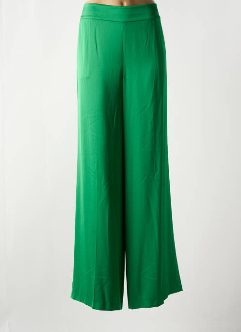 Pantalon evazat verde HUGO femeie