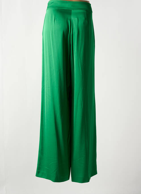 Pantalon evazat verde HUGO femeie