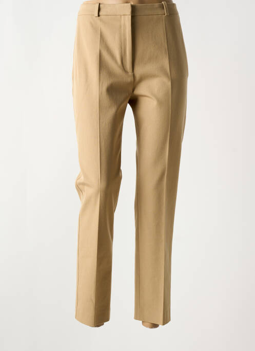 Pantalon slim bej HUGO BOSS femeie