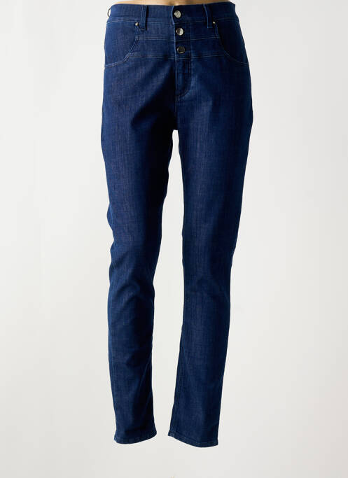 Blugi cu croială slim albastru KARL LAGERFELD femeie