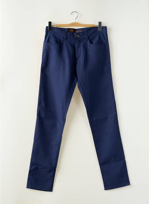 Pantalon drept albastru TRUSSARDI JEANS bărbat