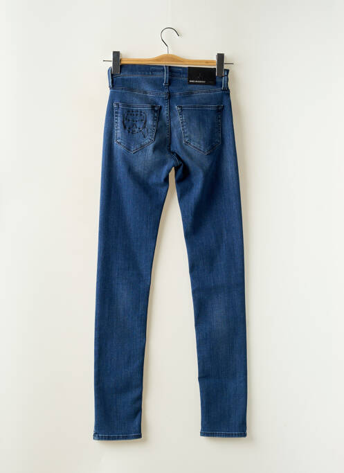 Blugi cu croială slim albastru KARL LAGERFELD femeie