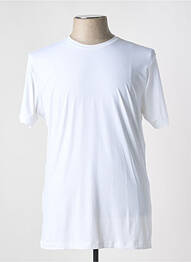 Tricou elasticitate mâneci scurte alb ORIAN homme