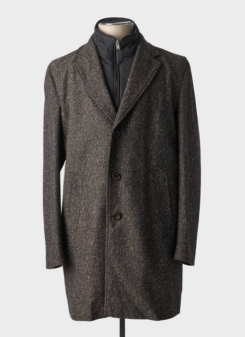 Palton lung negru HUGO BOSS bărbat