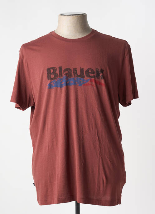 Tricou maro BLAUER bărbat