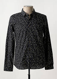 Cămașă cu mâneci lungi imprimeu fantezie negru PAUL SMITH bărbat
