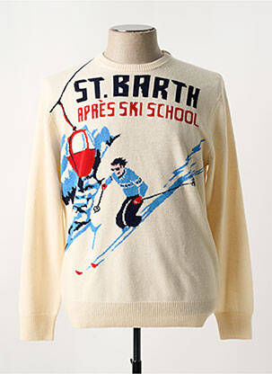 Pulover bej MC2 SAINT BARTH bărbat