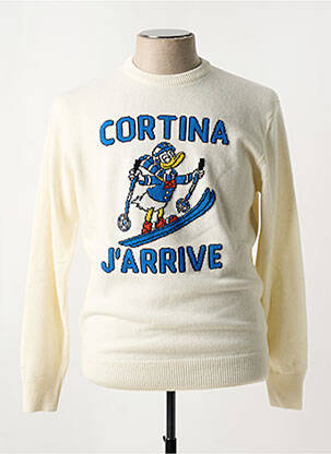 Pulover bej MC2 SAINT BARTH bărbat