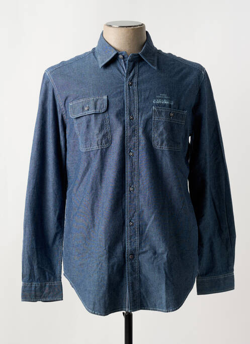 Cămașă cu mâneci lungi albastru NAPAPIJRI bărbat