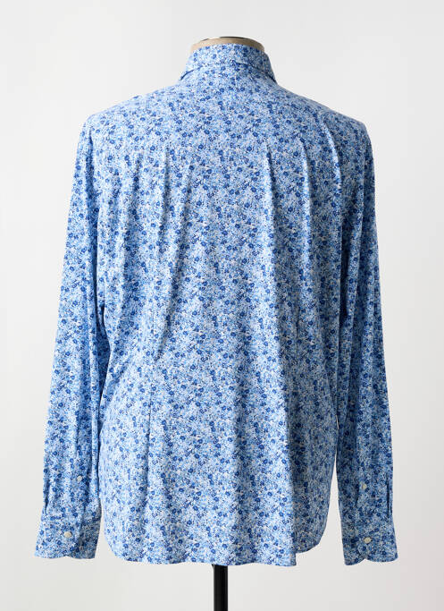 Cămașă cu mâneci lungi croială cambrată albastru ORIAN homme