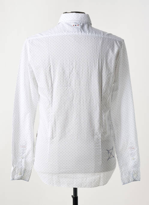 Cămașă cu mâneci lungi alb NAPAPIJRI bărbat