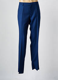 Pantalon drept țesătură poplin mărime normală albastru HUGO BOSS bărbat