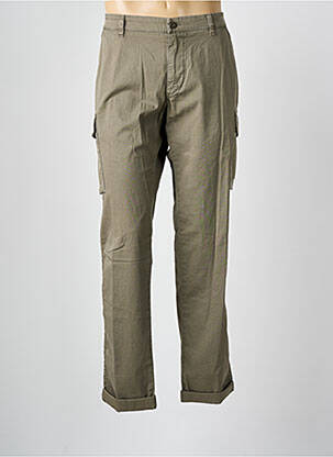 Pantalon chino elasticitate mărime normală verde MASON'S bărbat