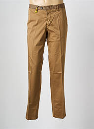 Pantalon chino elasticitate mărime normală maro MANUEL RITZ homme
