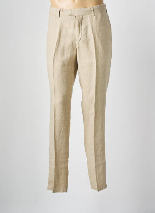 Pantalon chino bej DEVORE bărbat