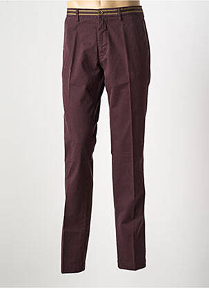 Pantalon chino elasticitate mărime normală roșu MASONS bărbat