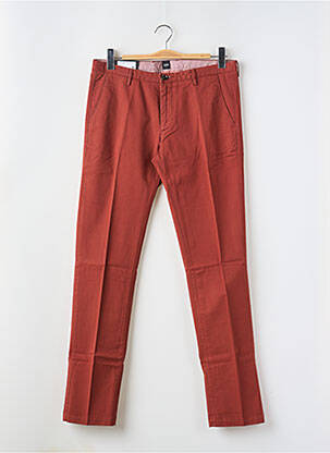 Pantalon chino țesătură poplin mărime normală portocalie HUGO BOSS bărbat