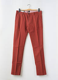 Pantalon chino țesătură poplin mărime normală portocaliu HUGO BOSS bărbat