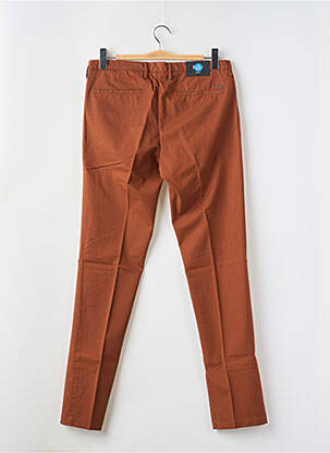 Pantalon chino țesătură poplin mărime normală portocaliu deschis HUGO BOSS bărbat