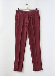 Pantalon chino închidere cu fermoar sub clapetă cu nasturi mărime normală roșu TRUSSARDI JEANS femeie