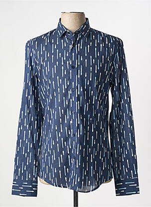 Cămașă cu mâneci lungi albastru BIKKEMBERGS bărbat