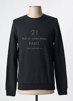 Pulover negru KARL LAGERFELD bărbat