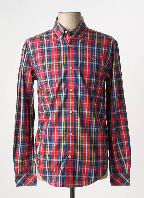 Cămașă cu mâneci lungi roșu NAPAPIJRI bărbat