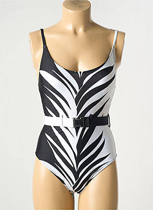 Costum de baie dintr-o singură piesă imprimeu fantezie top sutien modelat negru LPB femeie