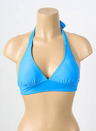 Sutien de costum de baie top triunghiuri top triunghiuri albastru LPB femme