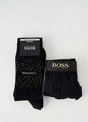 Boxer negru HUGO BOSS bărbat