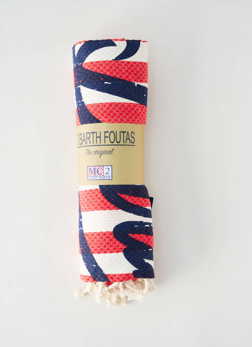 Prosop de plajă roșu MC2 SAINT BARTH femeie