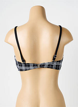 Sutien de costum de baie elasticitate top sutien modelat negru LPB femeie