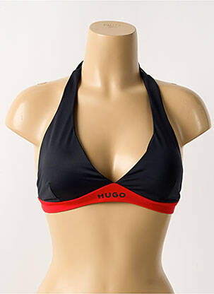 Sutien de costum de baie elasticitate top triunghiuri negru HUGO BOSS femeie