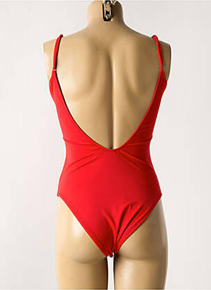 Costum de baie dintr-o singură piesă elasticitate top sutien modelat roșu HUGO BOSS femeie