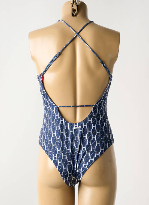Costum de baie dintr-o singură piesă albastru HUGO BOSS femeie