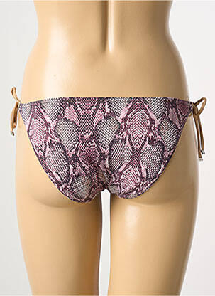 Chiloți de baie imprimeu fantezie bikini violet LPB femeie