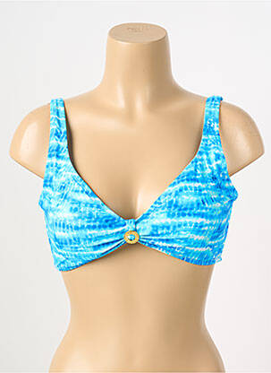 Sutien de costum de baie top sutien modelat top sutien modelat albastru DEIDAD femeie