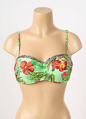 Sutien de costum de baie top bentiță top bentiță verde DEIDAD femeie