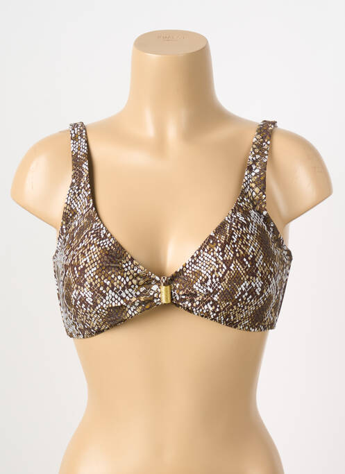 Sutien de costum de baie maro DEIDAD femeie