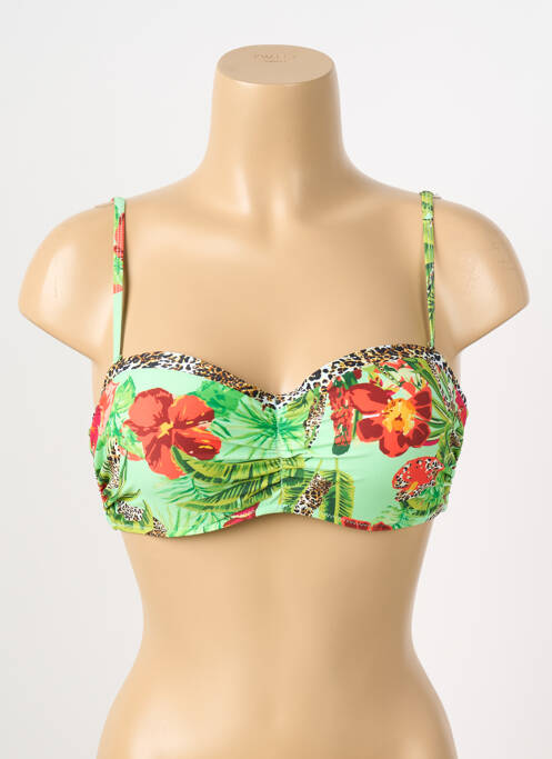 Sutien de costum de baie top bentiță top bentiță verde DEIDAD femme