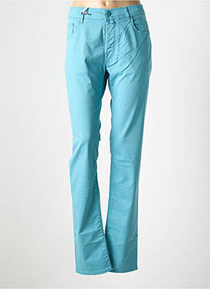 Pantalon drept albastru JACOB COHEN femeie