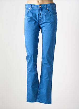 Pantalon drept albastru JACOB COHEN femeie