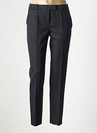 Pantalon slim țesătură poplin mărime normală negru HUGO BOSS femeie
