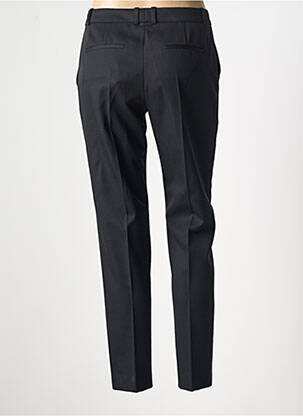 Pantalon slim țesătură poplin mărime normală negru HUGO BOSS femeie
