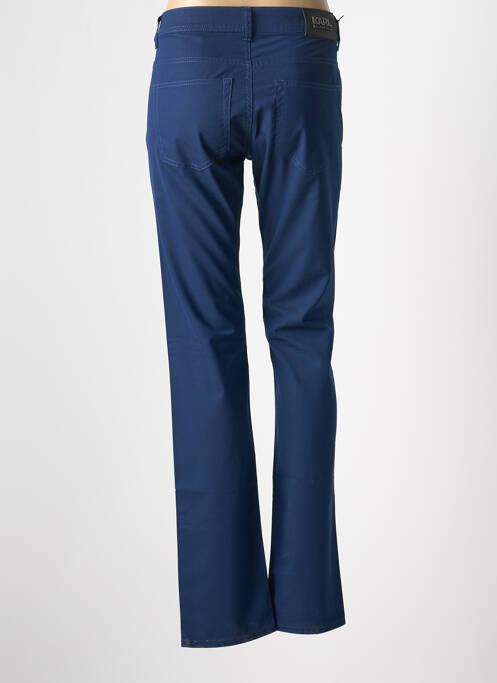 Pantalon drept albastru KARL LAGERFELD femeie
