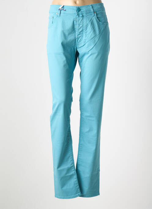Pantalon drept albastru JACOB COHEN femeie