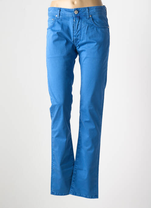 Pantalon drept albastru JACOB COHEN femeie