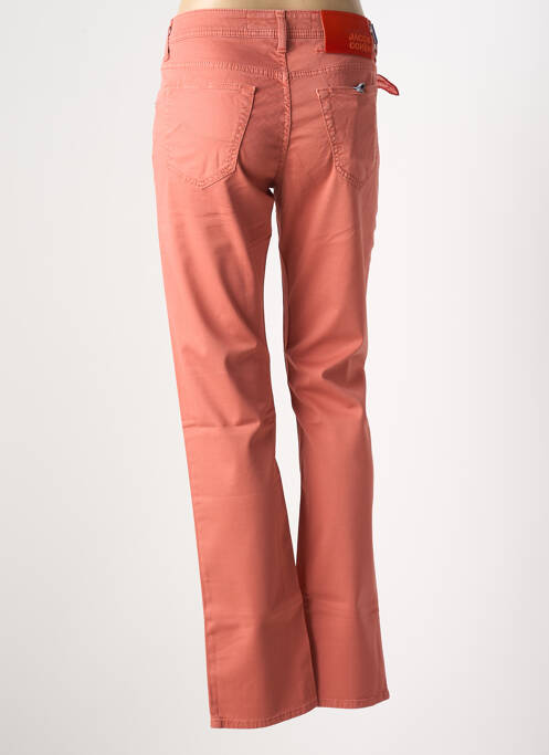 Pantalon drept portocaliu JACOB COHEN femeie