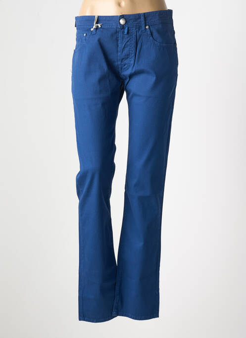 Pantalon drept albastru JACOB COHEN femeie